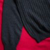大理石深灰獨立線性襯衫式 喀什米爾羊絨毛衣 cashmere sweater-3