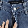 CK/W30 經典藍刷色素面 男丹寧牛仔短褲 古著自改 vintage pants-1