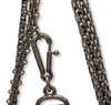 🍒CHANEL2.55鐵灰色小牛皮皮泛帶金屬光澤 +迷你掛包(2F1330001)-6