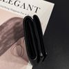 BALENCIAGA 巴黎世家 黑灰色 亮片 雙面三折零錢短夾/皮夾-3
