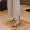 Bottega Veneta 630178 女款夾腳露趾9公分高跟涼鞋 黑色 IT 34/34.5/35/35.5/36/36.5/ 37/37.5/38/38.5/39/39.5/40-2