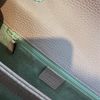 Gucci 雙G logo Marmont 裸粉銀扣斜背包-3