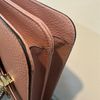 Gucci 雙G logo Marmont 裸粉銀扣斜背包-10