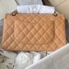 Chanel Caviar CF25 焦糖金扣-1
