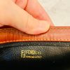 二手正品FENDI vintage 古董包/麻將包/腋下包/側背包/手提包/小包/大手機可入(看圖看內文)-17