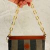 二手正品FENDI vintage 古董包/麻將包/腋下包/側背包/手提包/小包/大手機可入(看圖看內文)-22