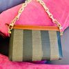 二手正品FENDI vintage 古董包/麻將包/腋下包/側背包/手提包/小包/大手機可入(看圖看內文)-2