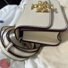 (全新)Tory Burch Eleanor tb 金磚 奶白色 皮帶款 稀有色 稀有款-7