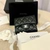 CHANEL AP0229 全新 三折銀扣 皮夾 短夾-5