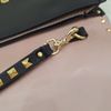 VALENTINO Rockstud 黑牛皮鉚釘手拿晚宴包-19