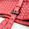 Bottega Veneta BV 紅色全皮小編織 肩背包/托特包/手提包-10