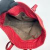 Bottega Veneta BV 紅色全皮小編織 肩背包/托特包/手提包-12