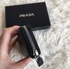 Prada 黑色拉鍊鑰匙包-4