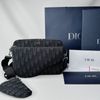 DIOR 黑色Dior Oblique三合一馬鞍包-0