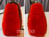 FENDI 肩背包 Pochette 手提包 Baguette紅色羔羊小牛皮BAGUETTE 8BR757斜背包二手精品-9