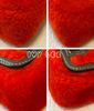 FENDI 肩背包 Pochette 手提包 Baguette紅色羔羊小牛皮BAGUETTE 8BR757斜背包二手精品-10