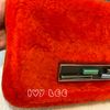 FENDI 肩背包 Pochette 手提包 Baguette紅色羔羊小牛皮BAGUETTE 8BR757斜背包二手精品-20
