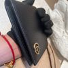 Gucci黑金馬蒙錢包-2