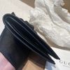 Gucci黑金馬蒙錢包-6