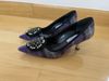 Prada tweed heels with all orignal packaging-0