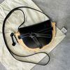 LOEWE Mini Gate Raffia Crossbody Bag-2
