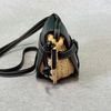 LOEWE Mini Gate Raffia Crossbody Bag-7