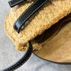 LOEWE Mini Gate Raffia Crossbody Bag-11