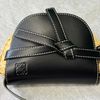 LOEWE Mini Gate Raffia Crossbody Bag-12