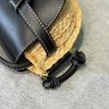 LOEWE Mini Gate Raffia Crossbody Bag-19