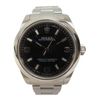 ROLEX Oyster Perpetual不鏽鋼手錶自動機芯黑色-0