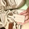 OFF write 奶茶色運動鞋-2