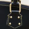 LOUIS VUITTON(路易威登) 明線手提包 黑色 金扣 2006-5