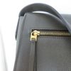 CELINE 牛皮皮革Shoulder Bag金扣肩背袋深綠色-10