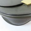 CELINE 牛皮皮革Shoulder Bag金扣肩背袋深綠色-14
