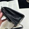 Dior woc黑銀格菱紋斜跨包-2