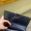 Dior woc黑銀格菱紋斜跨包-12