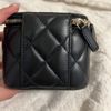 95% new Black Lambskin Mini Vanity Case-2