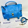 Proenza Schouler PS1 Mandarin Medium Shoulder Bag Blue-0