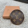【Louis Vuitton】老花圓形零錢包-0