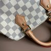 ::LOUIS VUITTON:: LV Damier 白棋盤格 SPEEDY 25 背帶款-6