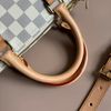::LOUIS VUITTON:: LV Damier 白棋盤格 SPEEDY 25 背帶款-7