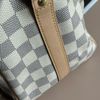 ::LOUIS VUITTON:: LV Damier 白棋盤格 SPEEDY 25 背帶款-12
