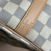 ::LOUIS VUITTON:: LV Damier 白棋盤格 SPEEDY 25 背帶款-13