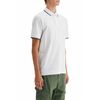 slim fit piqué polo shirt with tipped 50507699 WHITE | size: l-1