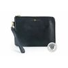Tory Burch 22159116 Brody Large Wristlet Black Calfskin Pouch Ghw-0