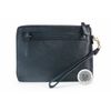 Tory Burch 22159116 Brody Large Wristlet Black Calfskin Pouch Ghw-2
