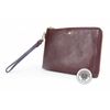 Tory Burch 22159116 Brody Large Wristlet Purple Calfskin Pouch Ghw-1