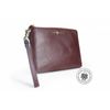 Tory Burch 22159116 Brody Large Wristlet Purple Calfskin Pouch Ghw-3