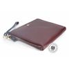 Tory Burch 22159116 Brody Large Wristlet Purple Calfskin Pouch Ghw-5