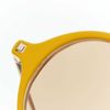 LOEWE SLW450 48 23 L03X yellow round frame brown tint sunglasses-5